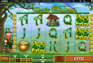 Plenty O' Riches online slot game