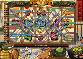 kung food video slot game