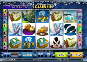 Millionaires Club III online slot game from InterCasino