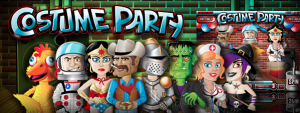 Costume Party online slot game by Rival Gaming