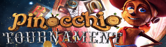 Play in the Pinnochio Slot Tournament at Rich Casino