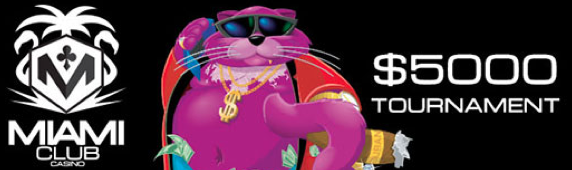 5000 Month Long Slot Tournament at Miami Club Casino