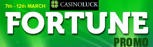 Cash in on a Fortune in CasinoLucks Fortune Promo