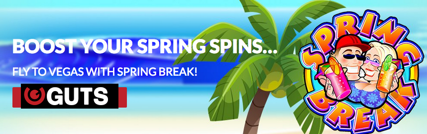 Win a Trip to Vegas, Cash Prizes and iPhone 7's this Spring Break at Guts Casino
