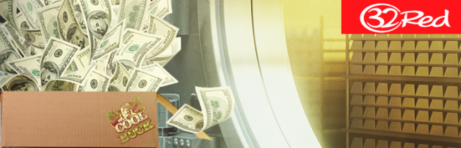 Cash in on some Cool Bucks at 32Red Casino