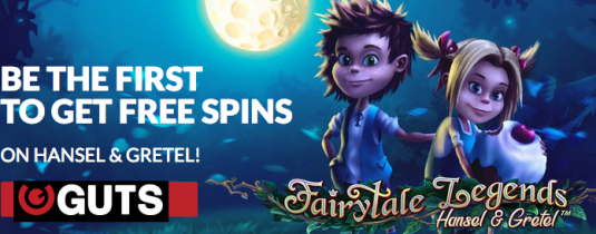 Get Fairtytale Free Spins on the Hansel Gretel Slot at Guts Casino
