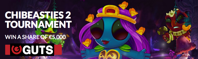 Win a Share of 5000 in the Chibeasties 2 Slot Tournament at Guts Casino
