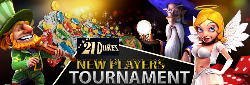 1000 21Dukes Casino New Slot Player Tournament
