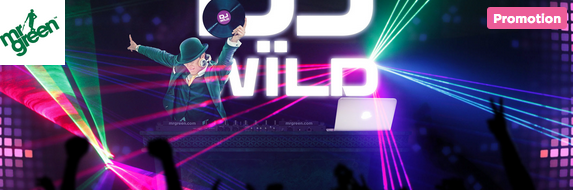 Make Like a DJ and Spin to Win 2500 in Cash at Mr Green Casino
