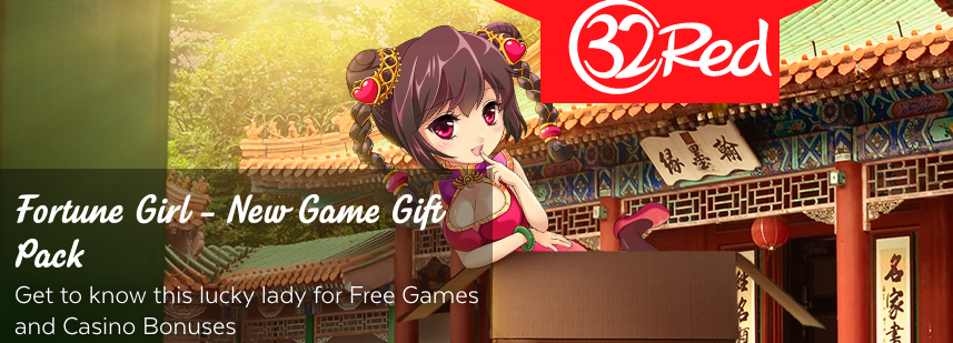 Play Fortune Girl at 32Red Casino for a Complimentary Gift Pack