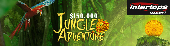 Win Your Share of 150000 in Intertops Casinos Jungle Adventure