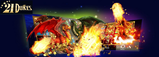 15000 Clash of the Dragons Slot Tournament at 21 Dukes Casino