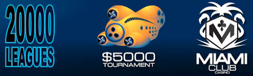 5000 June Slot Tournament at Miami Club Casino