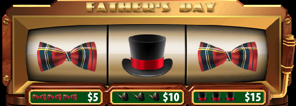 Fathers Day Slot Bonuses at Slotland Casino