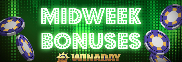Midweek Slot Bonuses Available at Winaday Casino