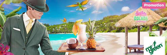 3K Spina Colada Slot Tournament at Mr Green Casino