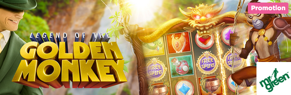 Legend of the Golden Monkey Cash Race at Mr Green Casino