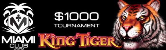The Bigger Cat $1,000 Slot Tournament at Miami Club Casino