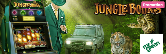 Win a Jungle Book Travel Adventure a share of 50000 at Mr Green Casino