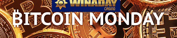 Get Free Slot Money on Bitcoin Monday at Winaday Casino