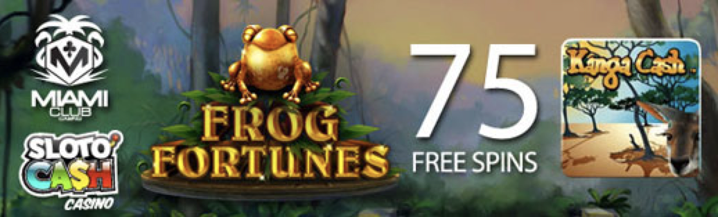 Frog Leap for Joy with Free Spins on Frog Fortunes and the Kanga Cash Slot