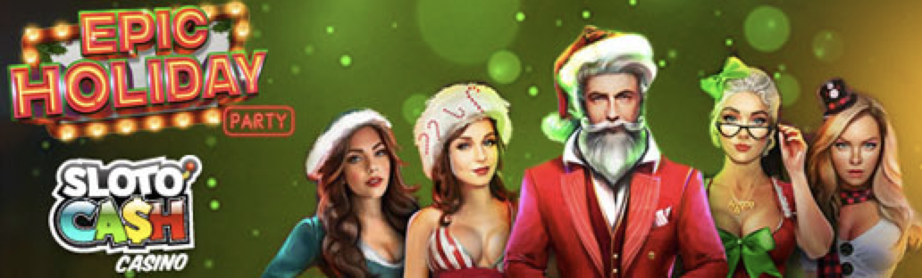 Get Ready for an Epic Holiday Party Slot Celebration at Sloto Cash Casino
