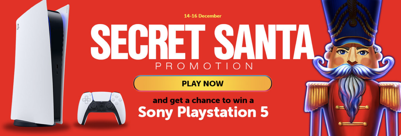 Get the Gifts you've always wanted in Wild Slots Casino's Secret Santa Promotion