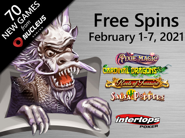 Check out 70 New Nucleas Gaming Slots at Intertops Casino and Play them for Free
