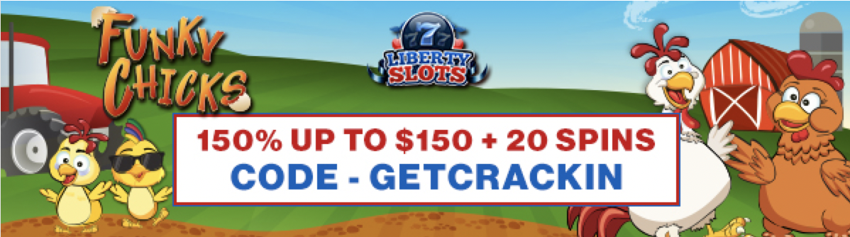 Get Huge End of January Slot Bonus Offers at Liberty Slots Casino