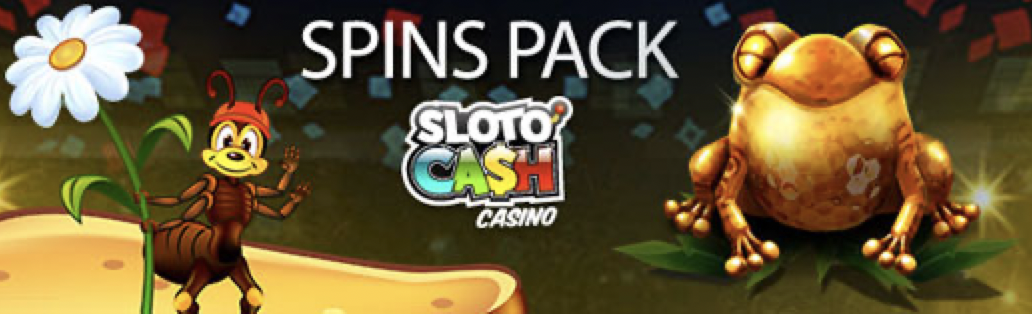 Make a Fortune with this Free Spins Pack on Fortune Themed Slots at Sloto Cash Casino