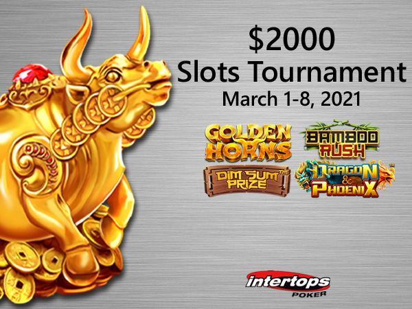 Celebrate the Lunar New Year with a $2,000 Slot Tournament Featuring Red Dragon Asian-themed Games at Intertops Poker
