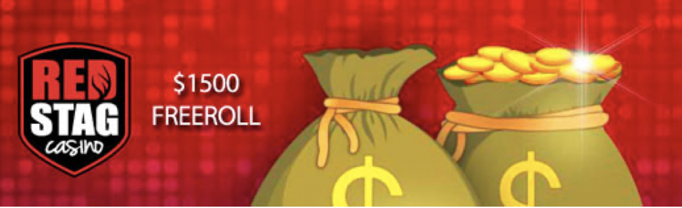 Grab that Cash in the $1500 Fistful of Chips Slot Freeroll at Red Stag Casino