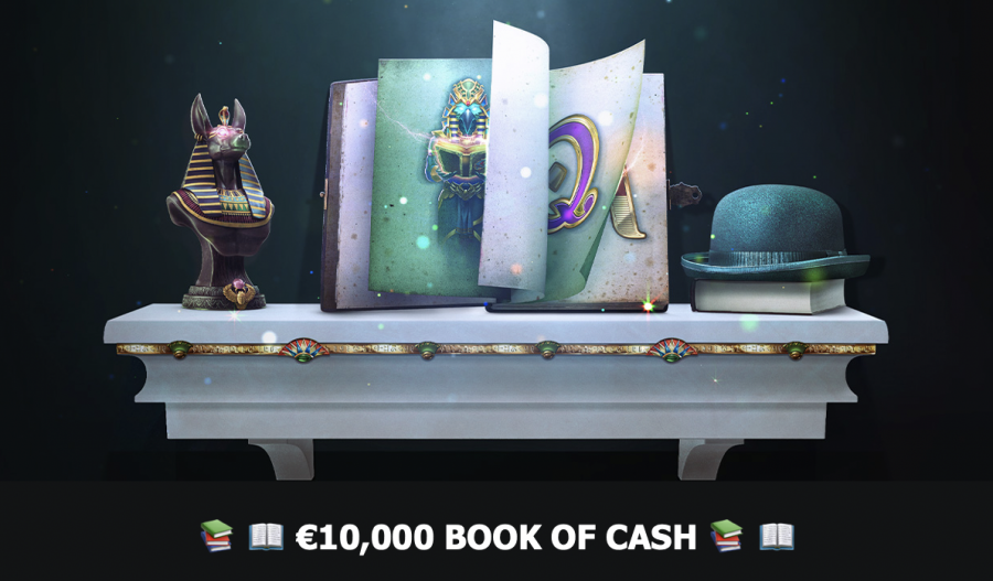 Celebrate World Book Day at Mr Green Casino with a €10,000 Book of Cash Promo