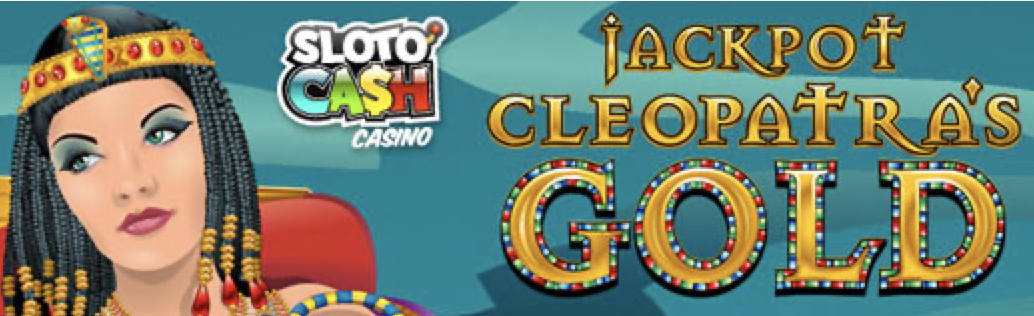 Jackpot Cleopatras Gold is now LIVE ON MOBILE at Sloto Cash Casino