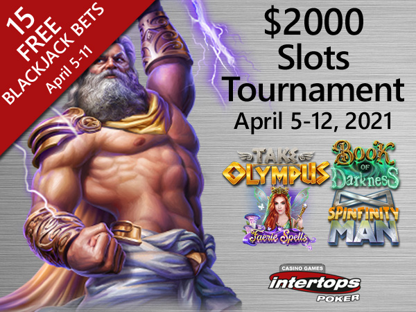 The $2000 Slot Tournament at Intertops Casino Features New Games and Player Favorites